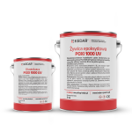 Żywica epoksydowa bezbarwna Poxi 1000 UV 10 cm | 1,4 kg