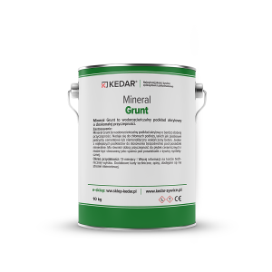 Mineral Grunt to wodorozcieńczalny podkład akrylowy o bardzo dobrej przyczepności. Nadaje się do chłonnych podłoży, takich jak piaskowe jastrychy cementowe lub niemonolityczny wykończony beton.